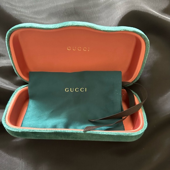 Gucci Accessories Gucci Velvet Suneyeglass Case Poshmark